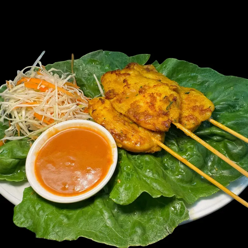 D6. Thai Chicken Satay (3)