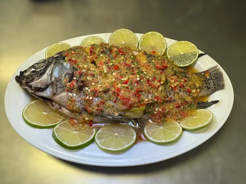 W3. Spicy-Sour Steamed Fish