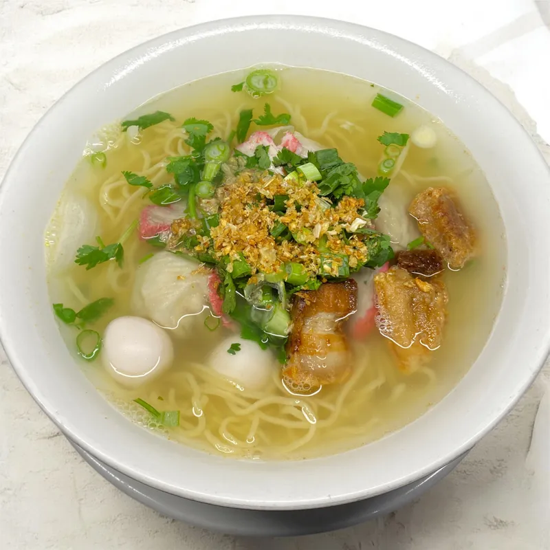 Egg Noodle Wonton