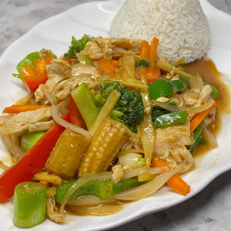 Stir Fried Ginger (Pad Keeng)