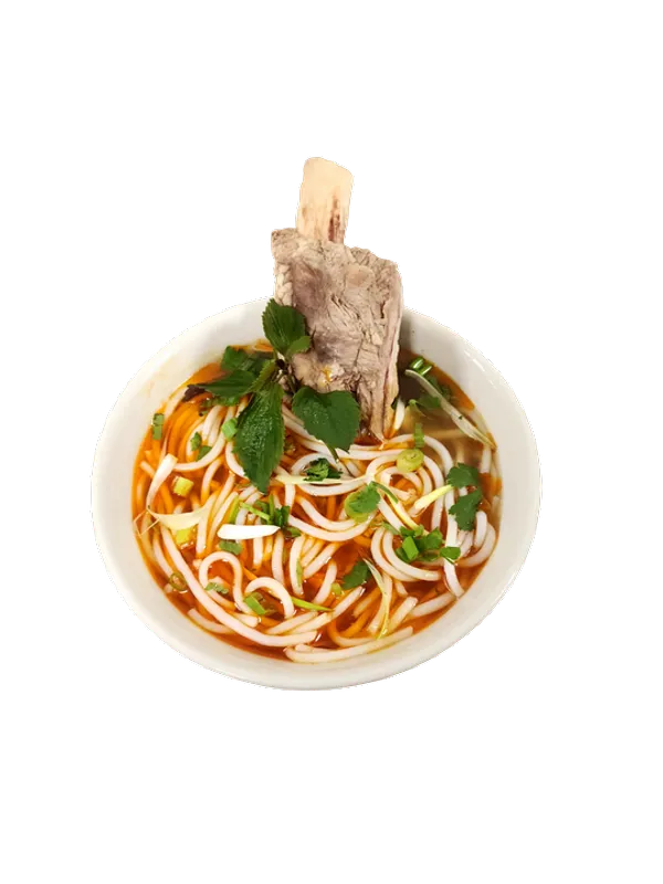 VN Spicy Noodle Soup (Beef Rib) (Bun Bo Hue Suon)