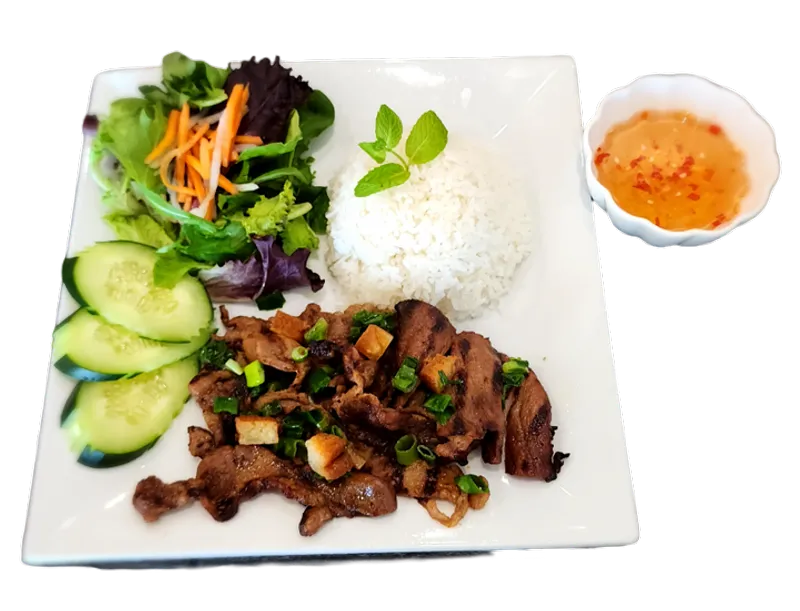 Grilled Pork Rice (Com Thit Nuong)