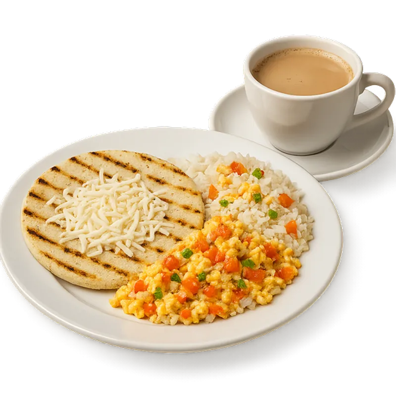 Desayuno Paisa Con Arroz