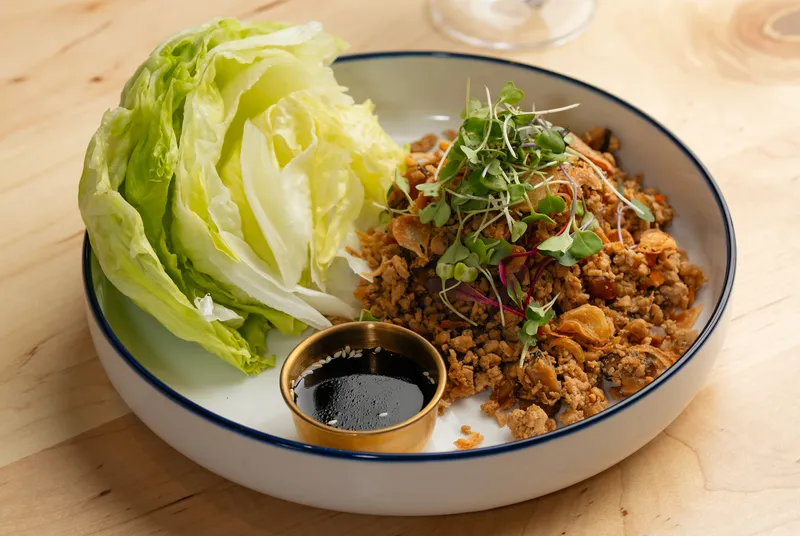 Thai Chicken Lettuce Wraps