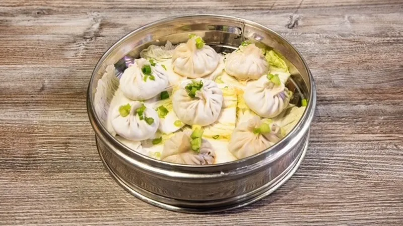 Pork Bao With Side Dish (4 Pcs)