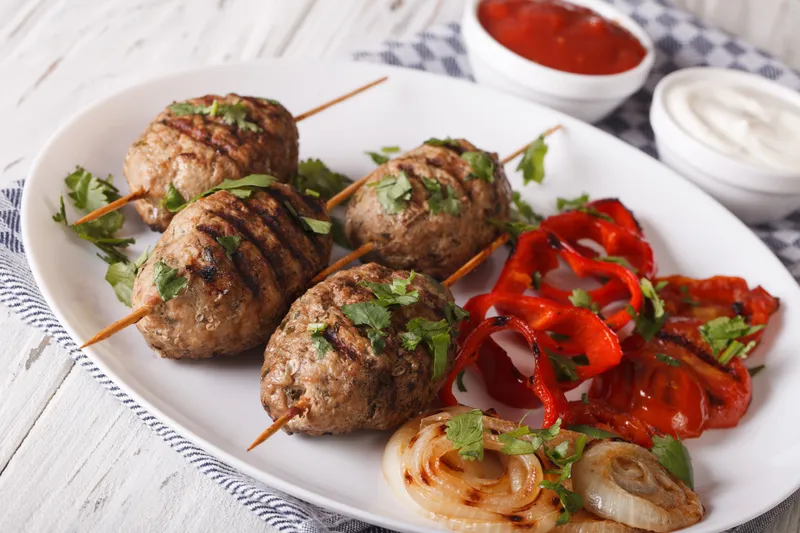 Kofta Kebab Plate