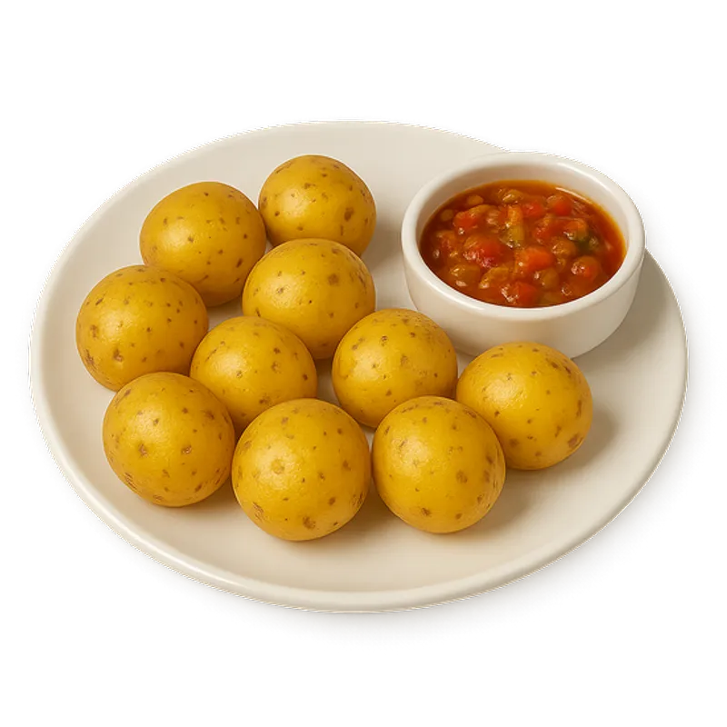 Papa Criolla Con Hogao