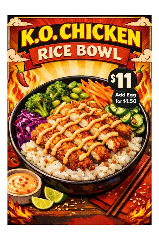 NEW Rice Bowl