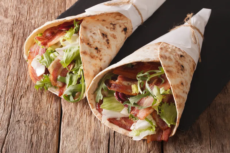 Fancy BLT Wrap