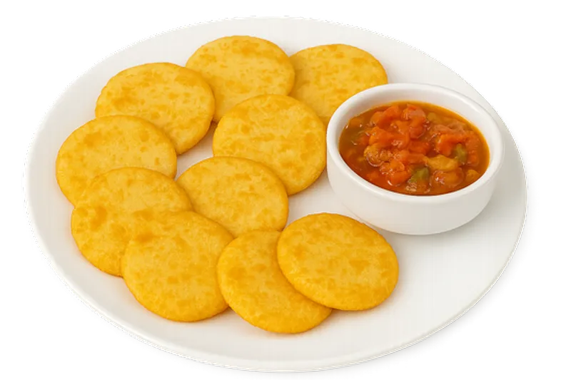 Mini Arepitas Con Hogao