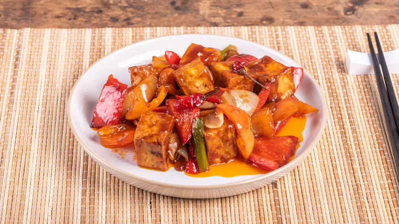 Sweet Chili Fried Tofu