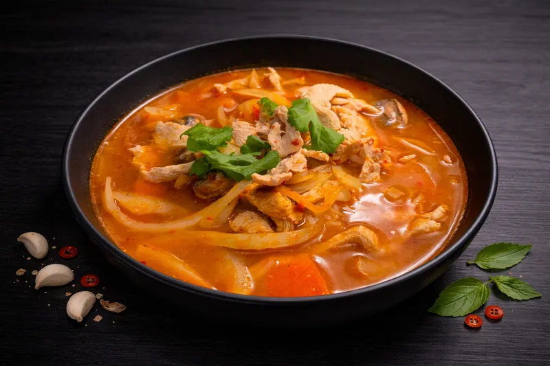 Tom Yum Soup Bowl