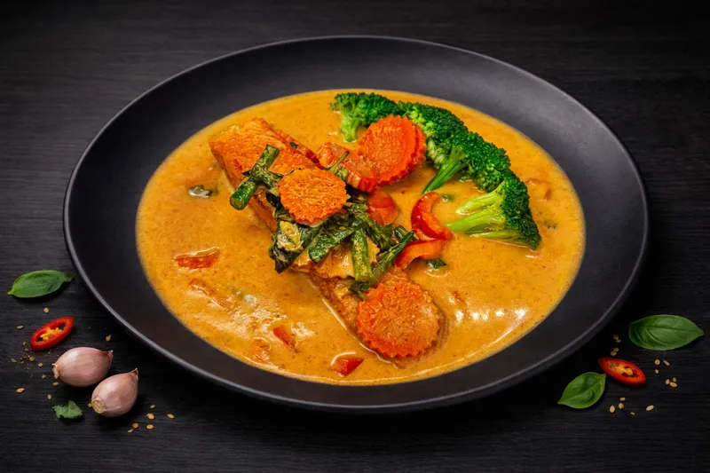 Choo Chee Grilled Salmon