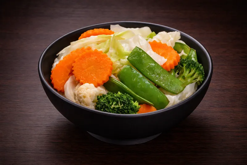 Steamed Mixed Vegetables