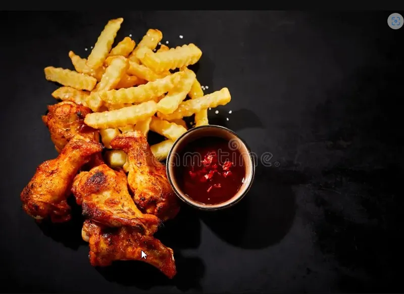 Wednesday - Chicken Wings And Fries