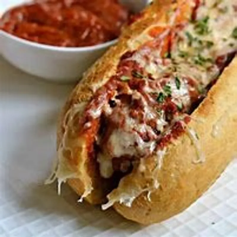 Meatball Parmesan Sub
