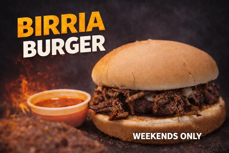 BURGER MONTH BIRRIA BURGER