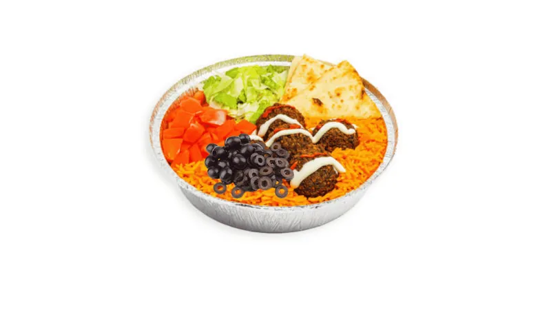 Falafel Rice Platter