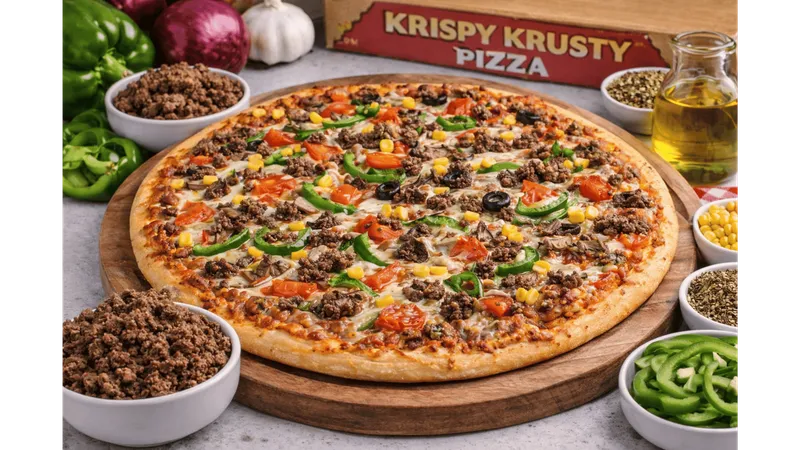 Keema Sensation Pizza (Ground Beef)