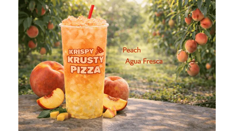 Peach Agua Frescas