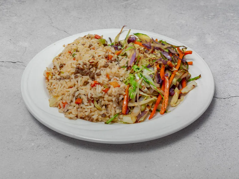 Fried Rice & Stir Fried Vegetables