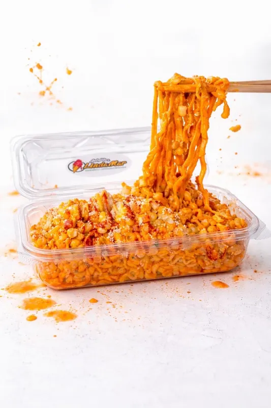 Spicy Noodles Elote