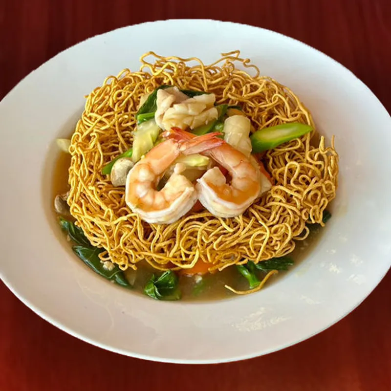 Lard Na Crispy Yellow Noodles