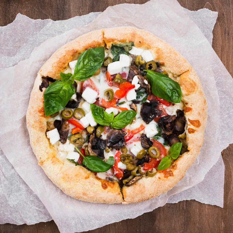 Sicilian Greek Pizza