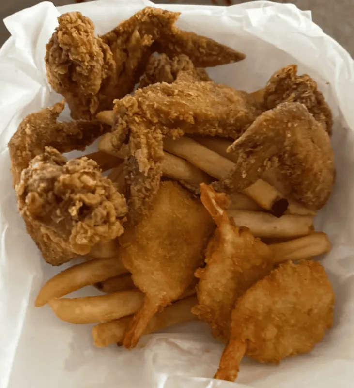 4 Wings, 4 Shrimp