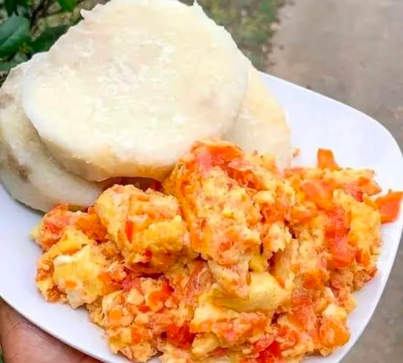Yam and Egg