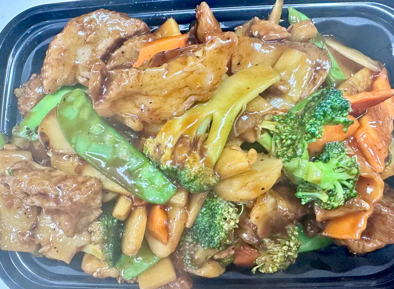 Mock Duck & Broccoli