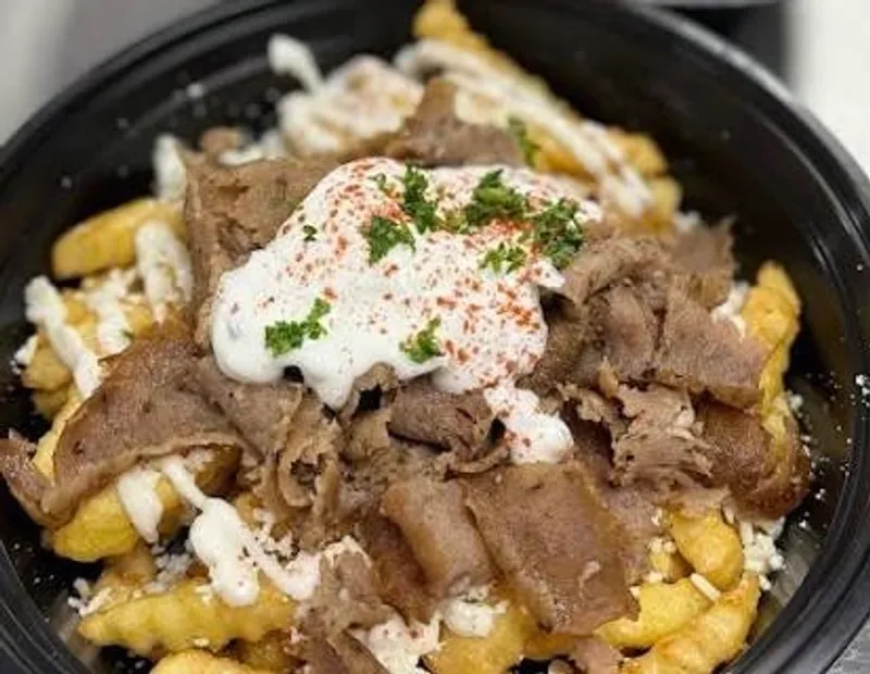 Chicken Athena Fries