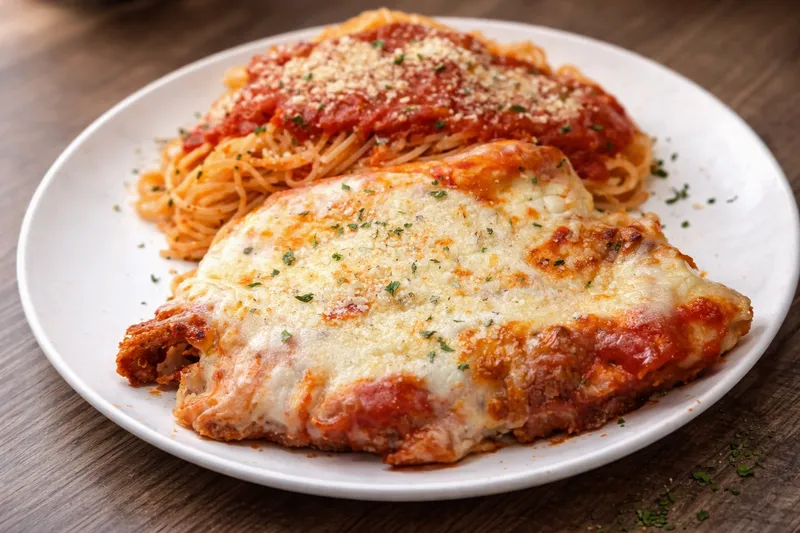 chicken parmigiana pasta