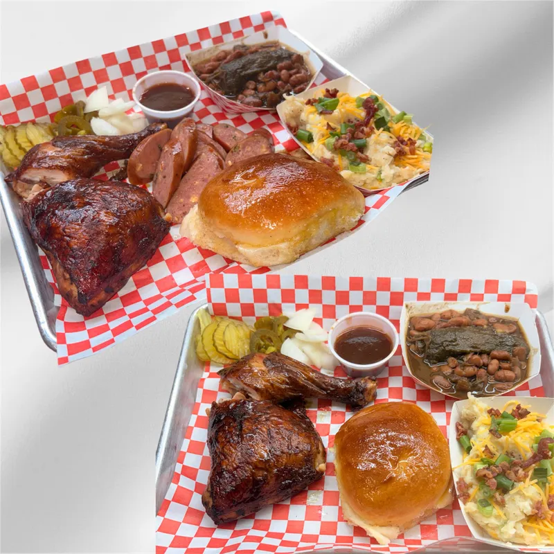 Quater chicken plate