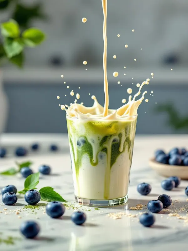 Blue Dreams Matcha Latte