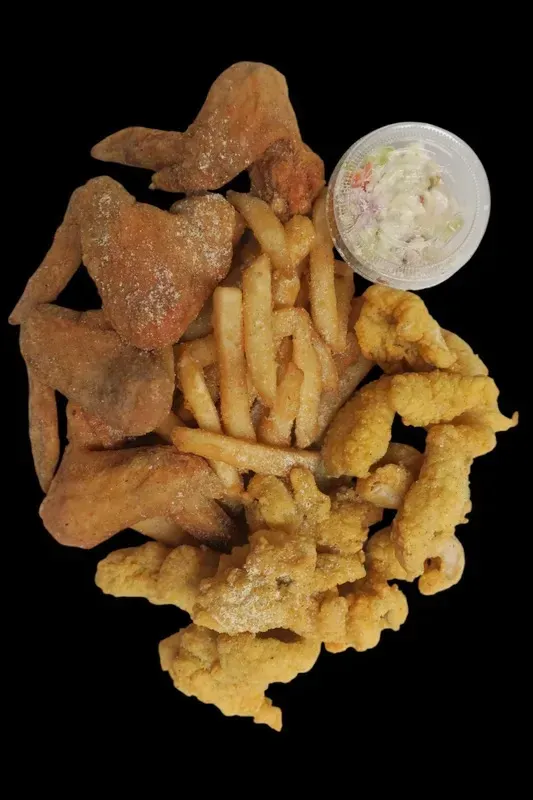 4. Wings & Catfish Nuggets