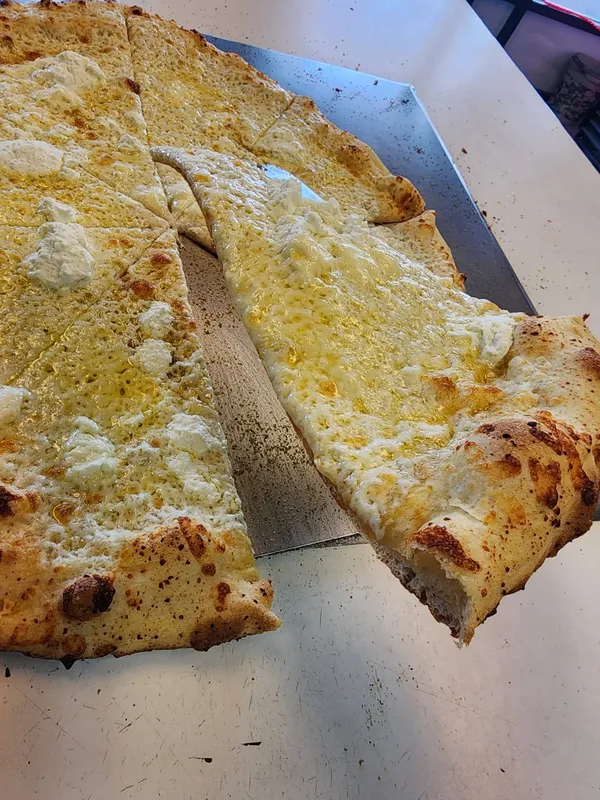 Great White Pizza Slice