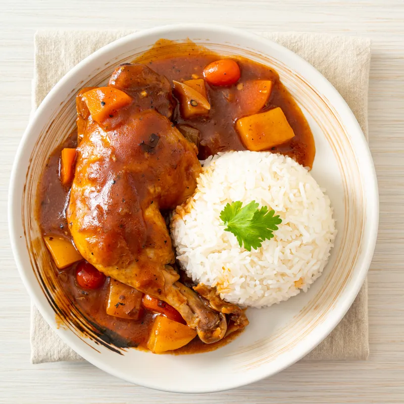 Chicken Stew Plate