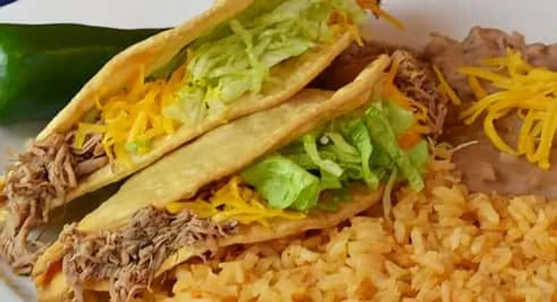 #7 Two Crunchy Beef Tacos