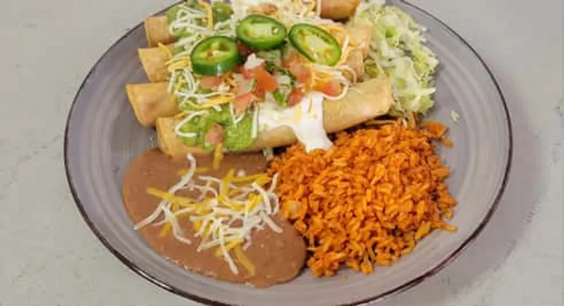 #4 Five Rolled Tacos