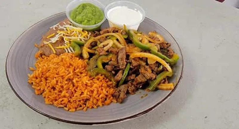 #7 Fajitas Plate