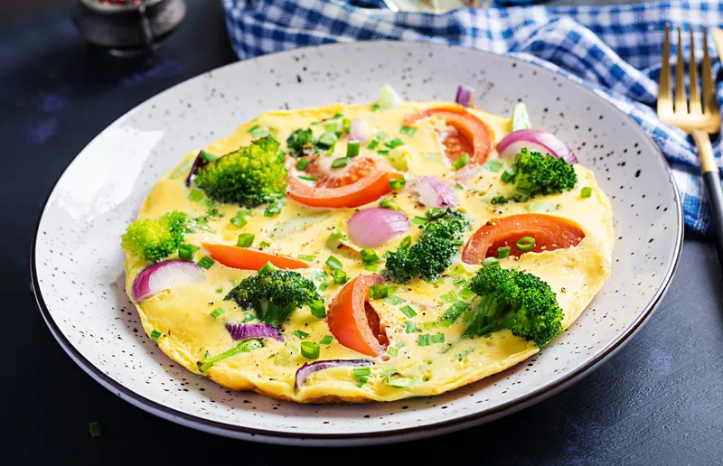 Vegetable Omelette