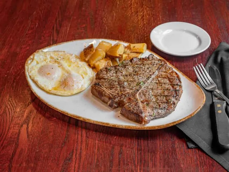 Steak And Eggs Breakfast