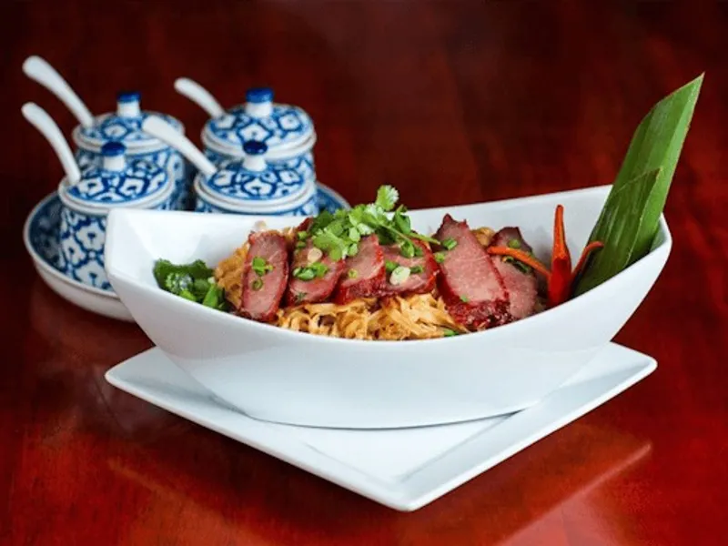 BBQ Roast Pork Noodles Soup