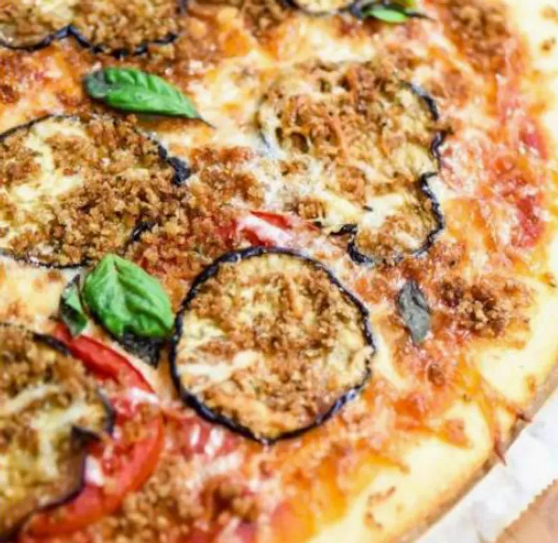 Pizza Pie Deep Fried Eggplant Large 16 Inch