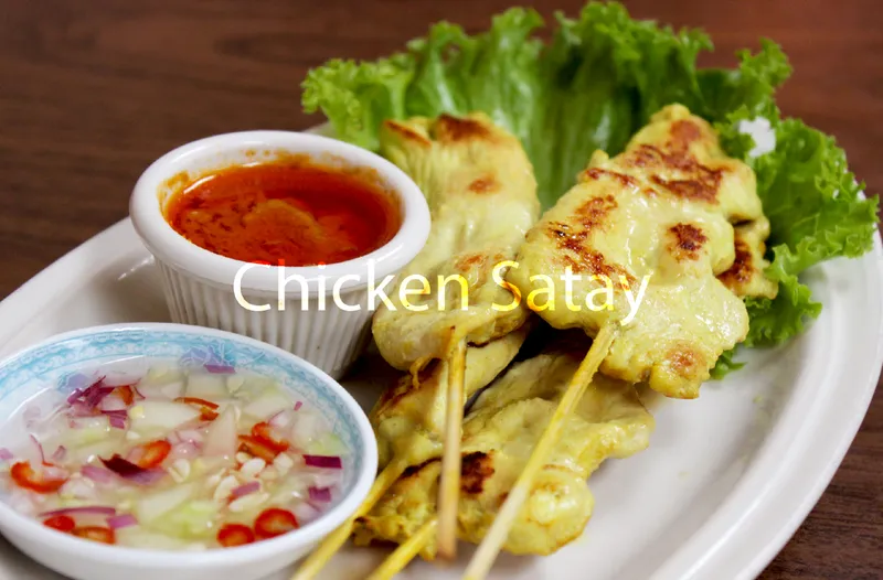 A1. Chicken Satay (4 Pcs)