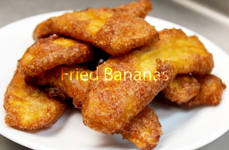 D1. Fried Bananas (8 Pcs)