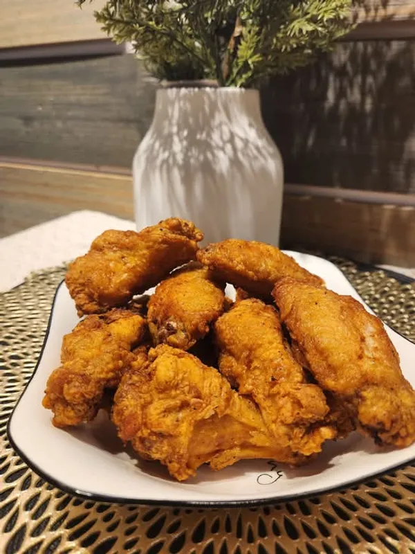 Chicken Wings With Rice