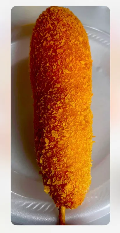 Korean Corndog (Full Hotdog/Breadcrumbs)