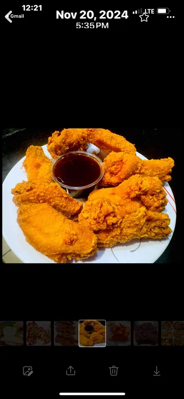 Original fried chicken wing